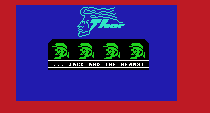 Jack and the Beanstalk Title Screen
